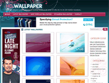 Tablet Screenshot of hdwallpaper.org